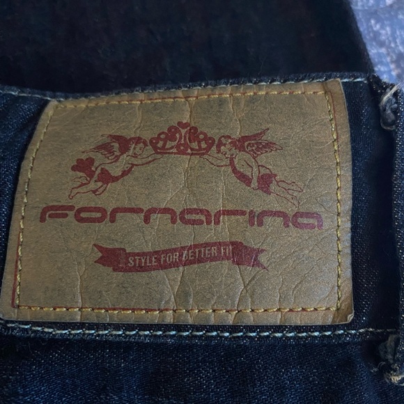 Dark Indigo Wide-Leg Flare Jeans - Picture 4 of 11